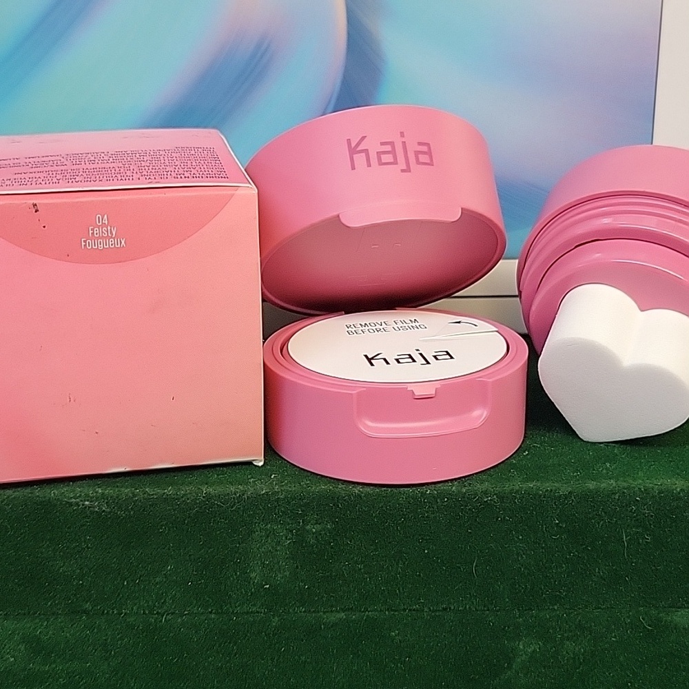 Kaja Cheeky Stamp Blush New Sealed 5g Jar 04 Fiesty